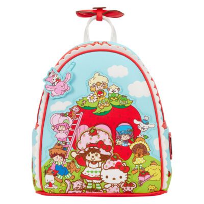 Mochila Shortcake Scented Hello Kitty & Friends x Strawberry Loungefly 26cm | Sojo Kawaii Store